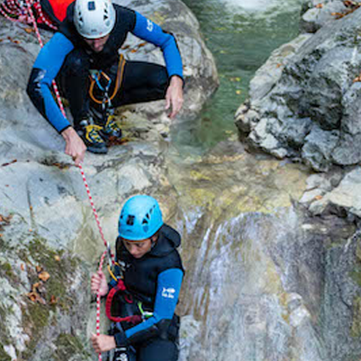 Canyoning Annecy Angon Perfectionnement.